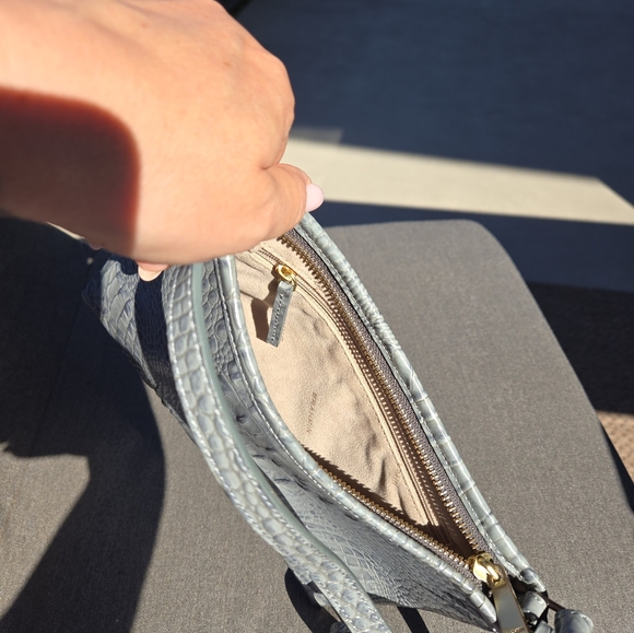 Brahmin Lorelei Croc Embossed Shoulder Bag - Picture 8 of 11